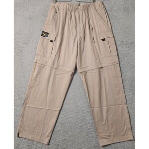 Outer Rim Convertable Hiking Pants Men's Size 2XL‎ x 32" Khaki Cargo Lightweight